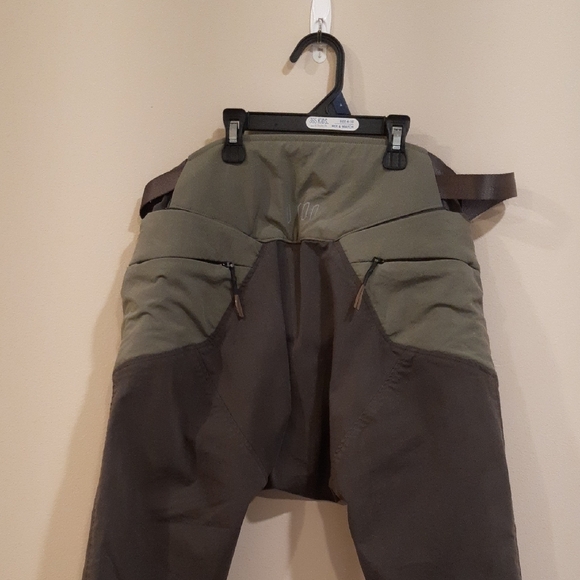 HAMCUS Men's Cargo Pants - Olive and Brown - Picture 13 of 16